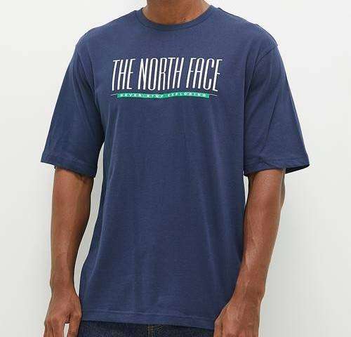 The North Face Mens Tee - Est 1966 Short Sleeve - Summit Navy
