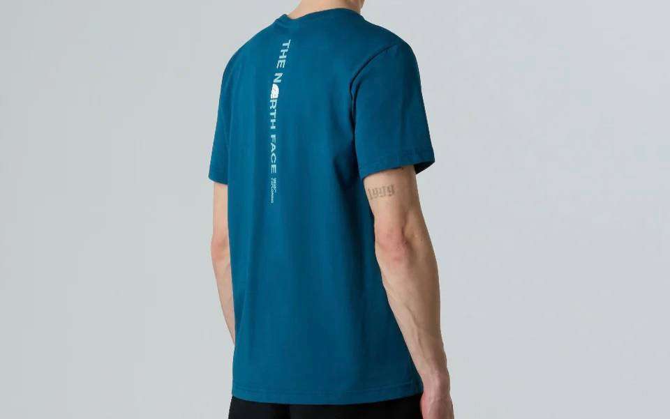 The North Face Men's vertical logo t-shirt -Mineral Ink