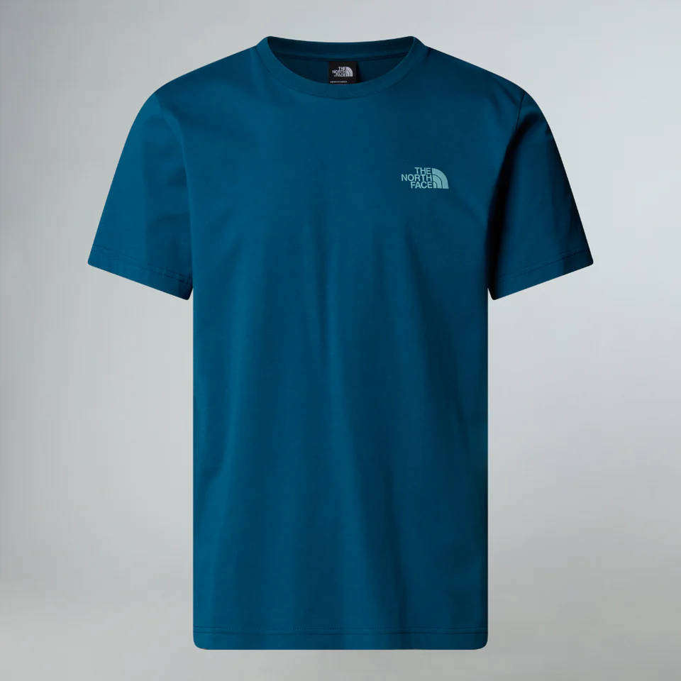 The North Face Men's vertical logo t-shirt -Mineral Ink