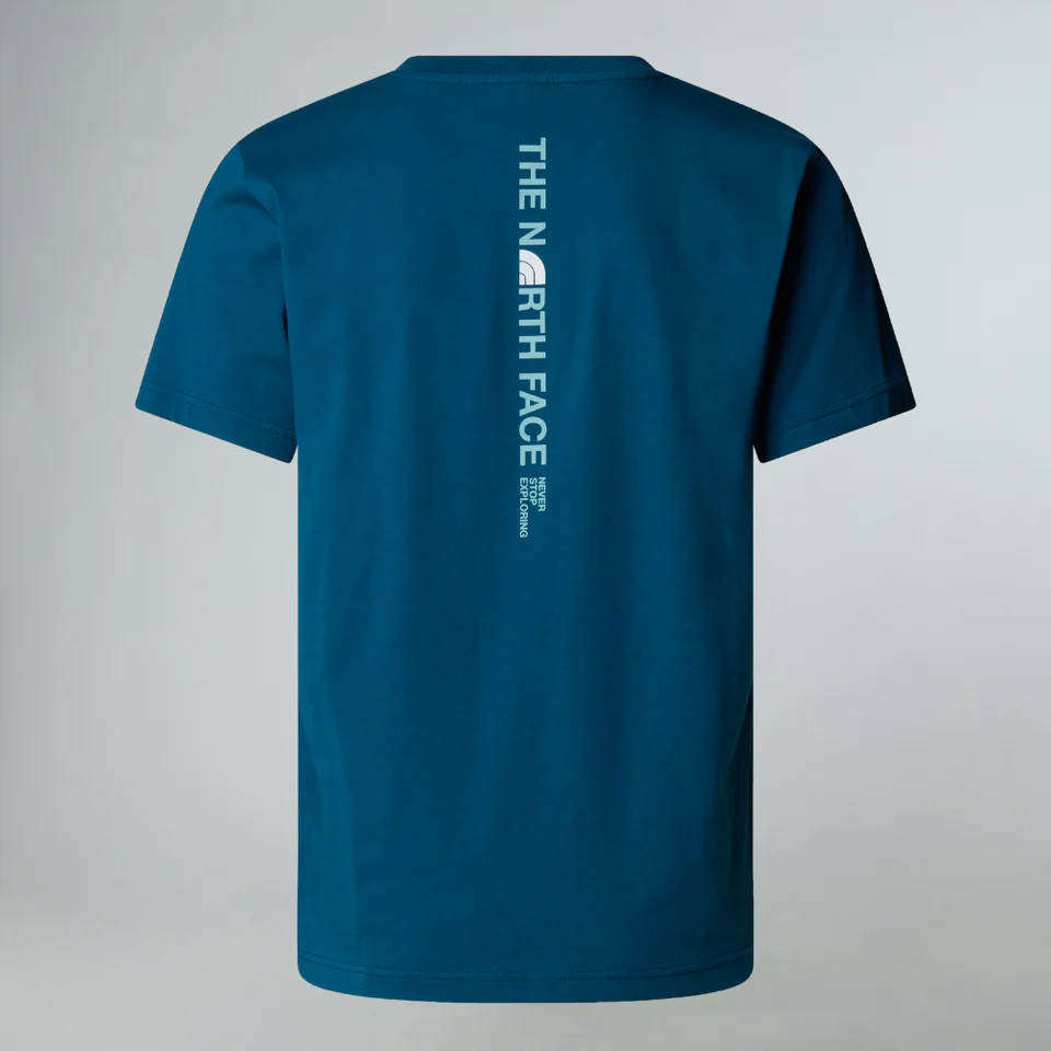 The North Face Men's vertical logo t-shirt -Mineral Ink