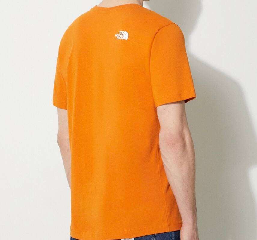 The North Face Men's Easy T-Shirt-Digital Orange