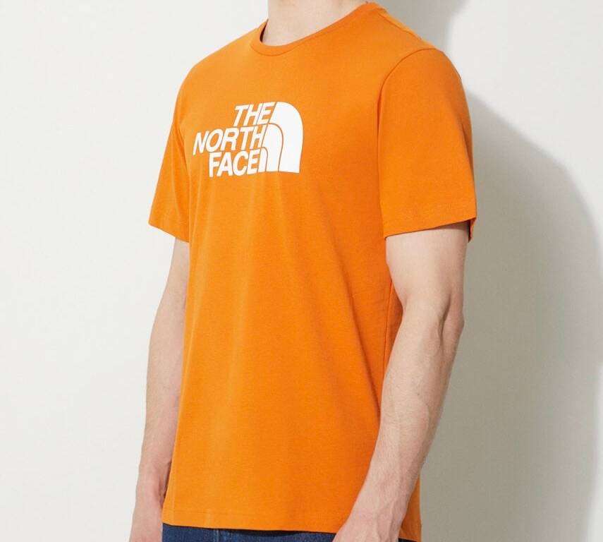 The North Face Men's Easy T-Shirt-Digital Orange