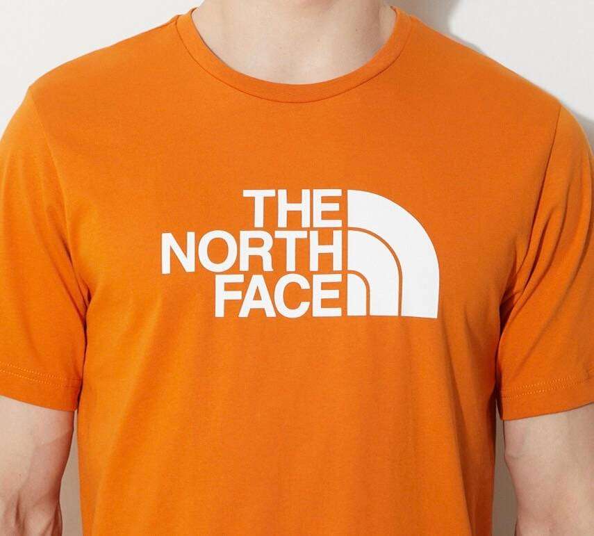 The North Face Men's Easy T-Shirt-Digital Orange