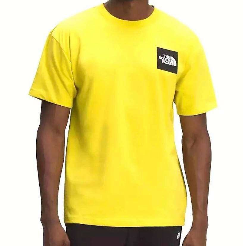 The North Face Men's Fine T-shirt -Yellow Tail