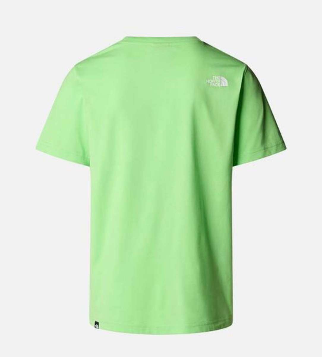 The North Face Mens Short sleeve easy tee - meta lime-tnf white