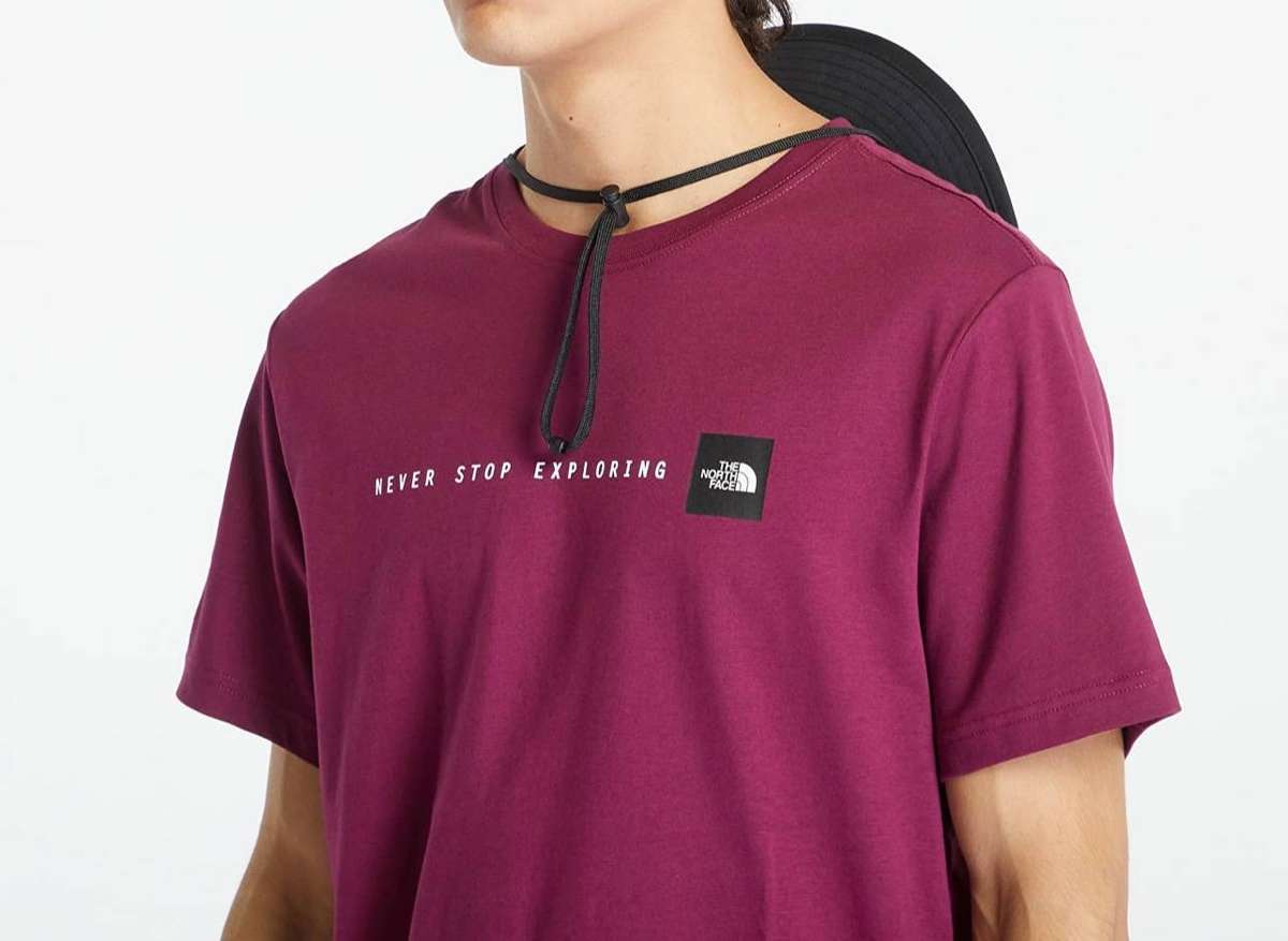 The North Face Mens Never Stop Exploring T-Shirt-Boysenberry
