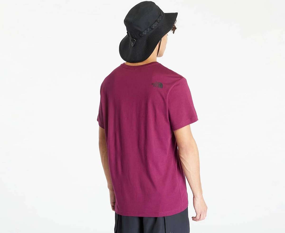 The North Face Mens Never Stop Exploring T-Shirt-Boysenberry