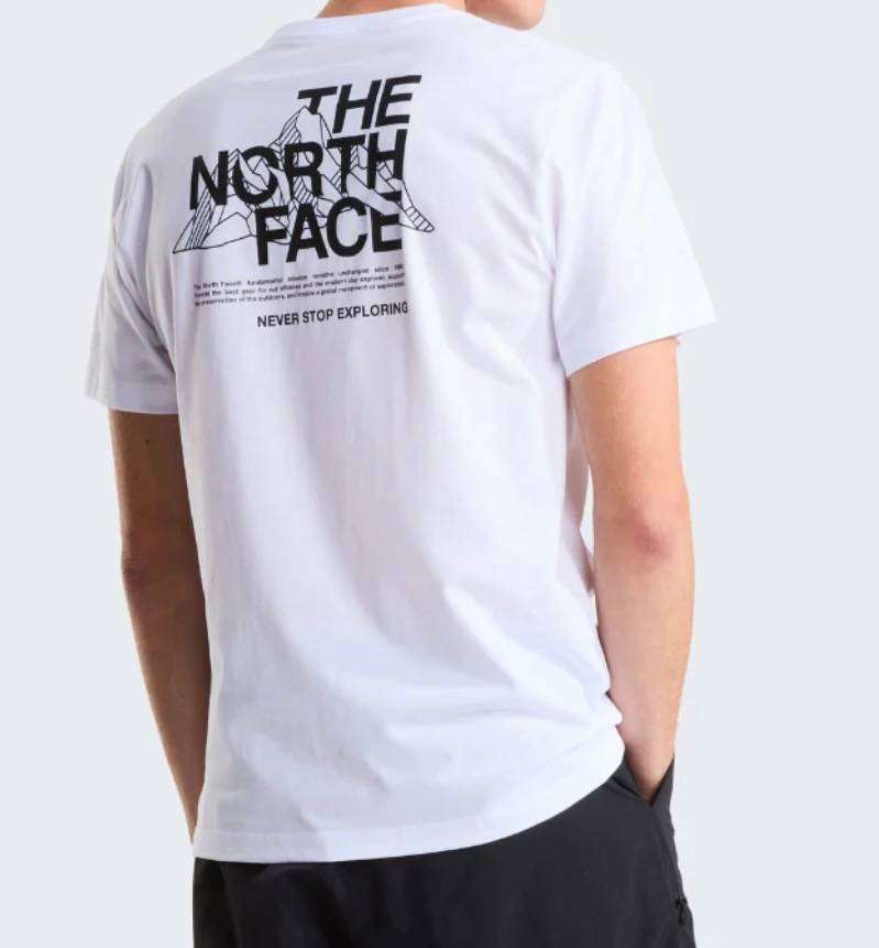 The North Face MEN'S MOUNTAIN SKETCH REGULAR GRAPHIC T-SHIRT