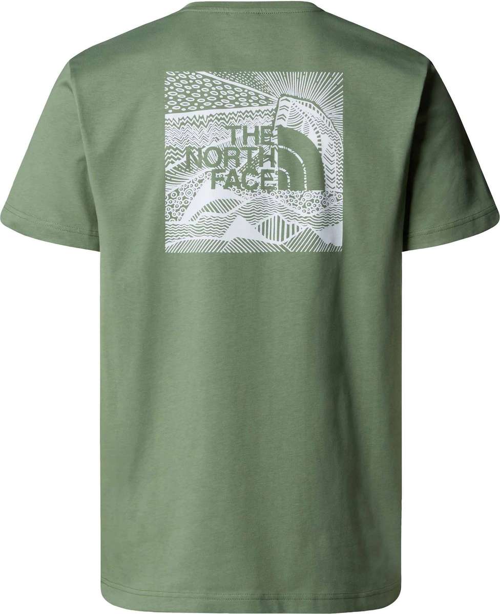 The North Face Mens Redbox Celebration Tshirt -Bark Mist