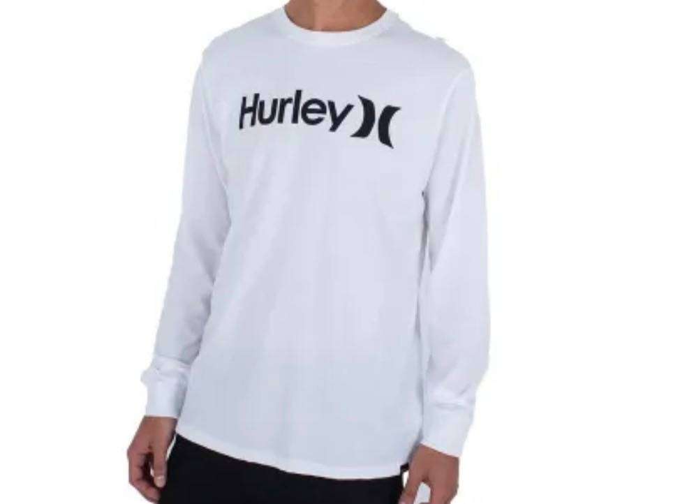 Hurley Mens OAO Long Sleeve Tee