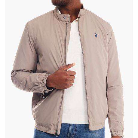 Polo Harrington puffer jacket