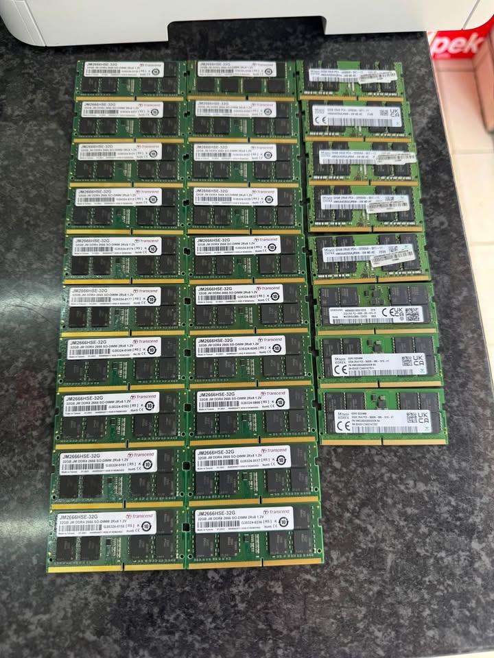 Transcend JetRam DDR4 32 GB (Single Channel) Laptop Ram (JM2666HSE-32G)