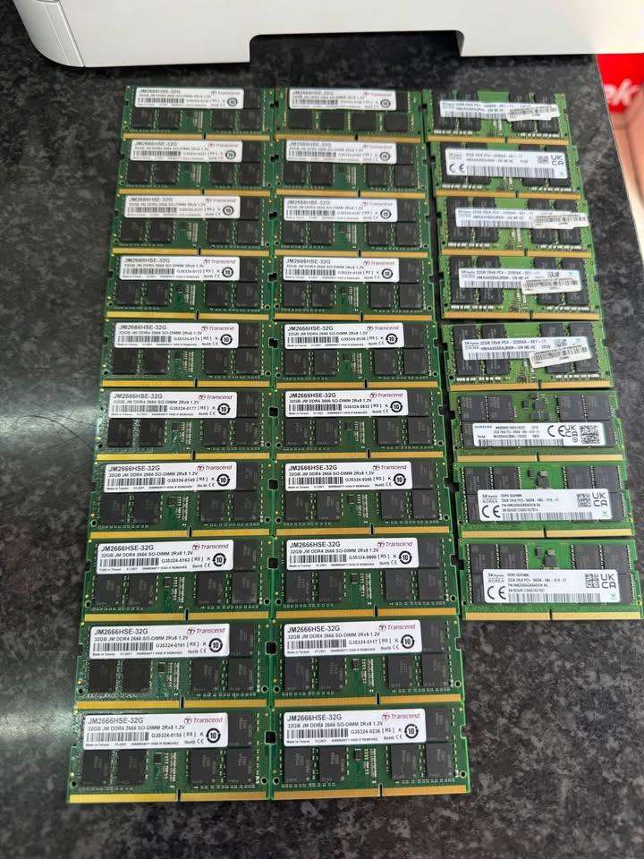 Transcend JetRam DDR4 32 GB (Single Channel) Laptop Ram (JM2666HSE-32G)