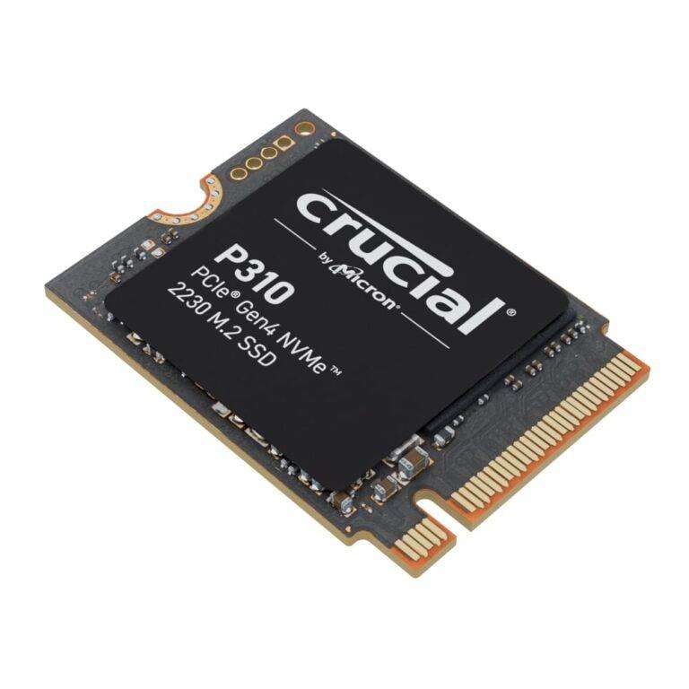 Crucial P310 1TB Gen4 X 4 M.2 2230 NVMe 3D NAND SSD