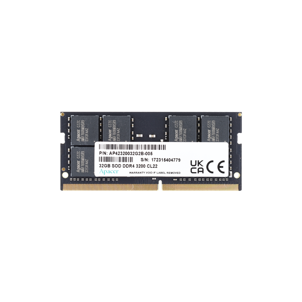 Apacer DDR4 16GB 3200MHz SO-DIMM Notebook Memory