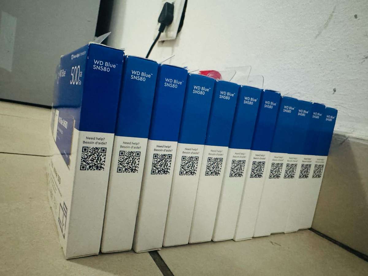 WD Blue SN580 NVMe SSD Internal Storage, 512 GB