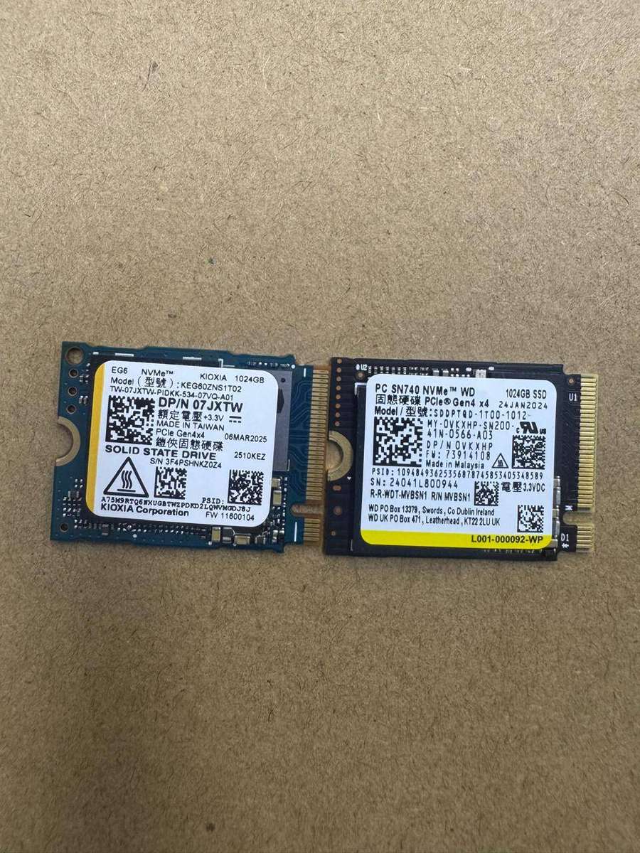 【極美品】WD SN740 NVMe SSD 1TB 2230 Solid State Drives - Western Digital WD SN740 1TB SSD M.2 2230