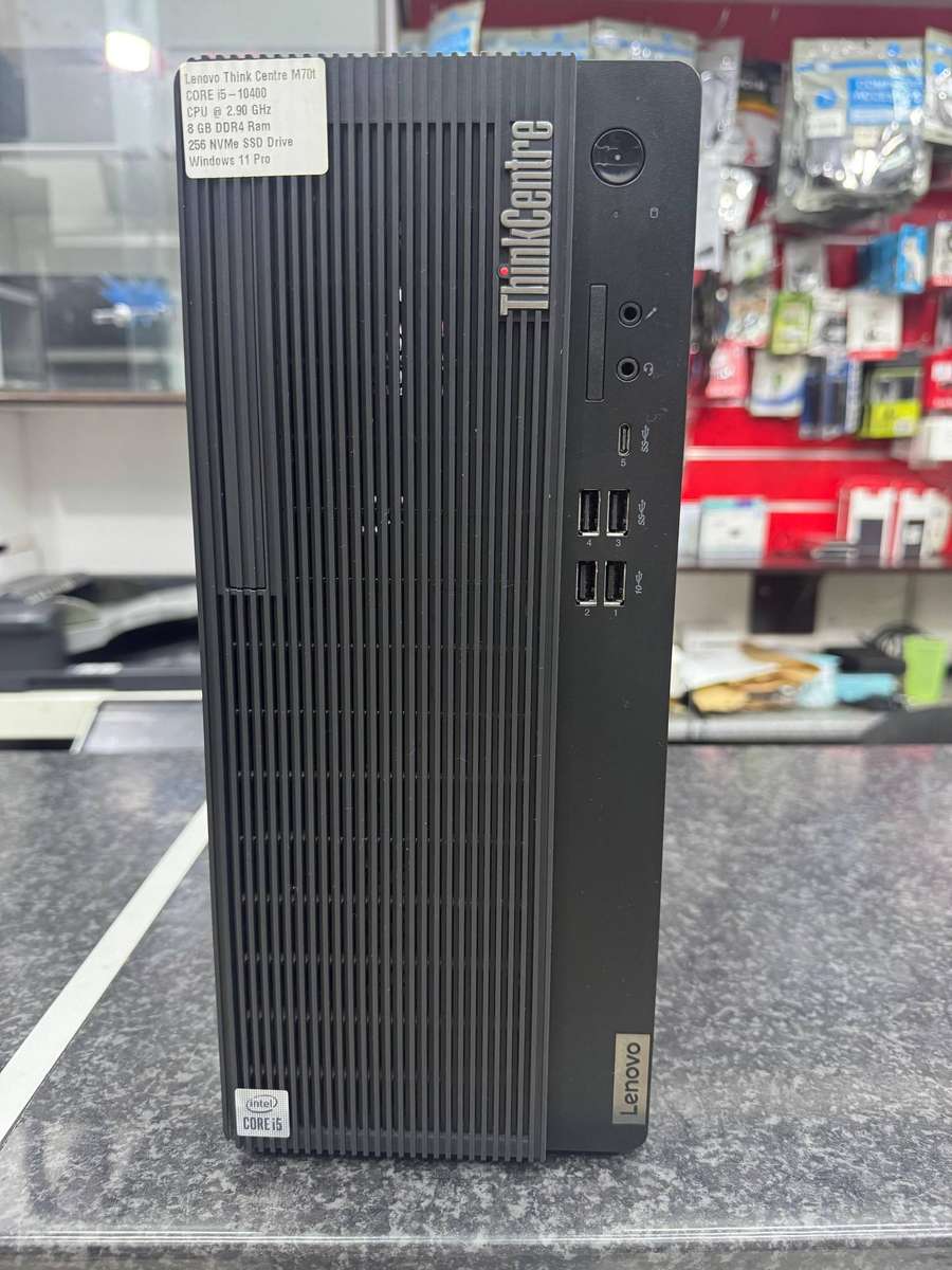 Lenovo ThinkCentre M70t Intel Core i5-10400 2.90GHz/8GB/256 SSD/DVDRW Win11 Pro