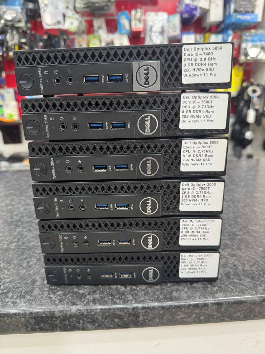 Dell OptiPlex 3050 MFF Desktop PC  Intel i5-7500T 7th Gen, 8GB DDR4 RAM, 256GB SSD, Windows 11 Pro