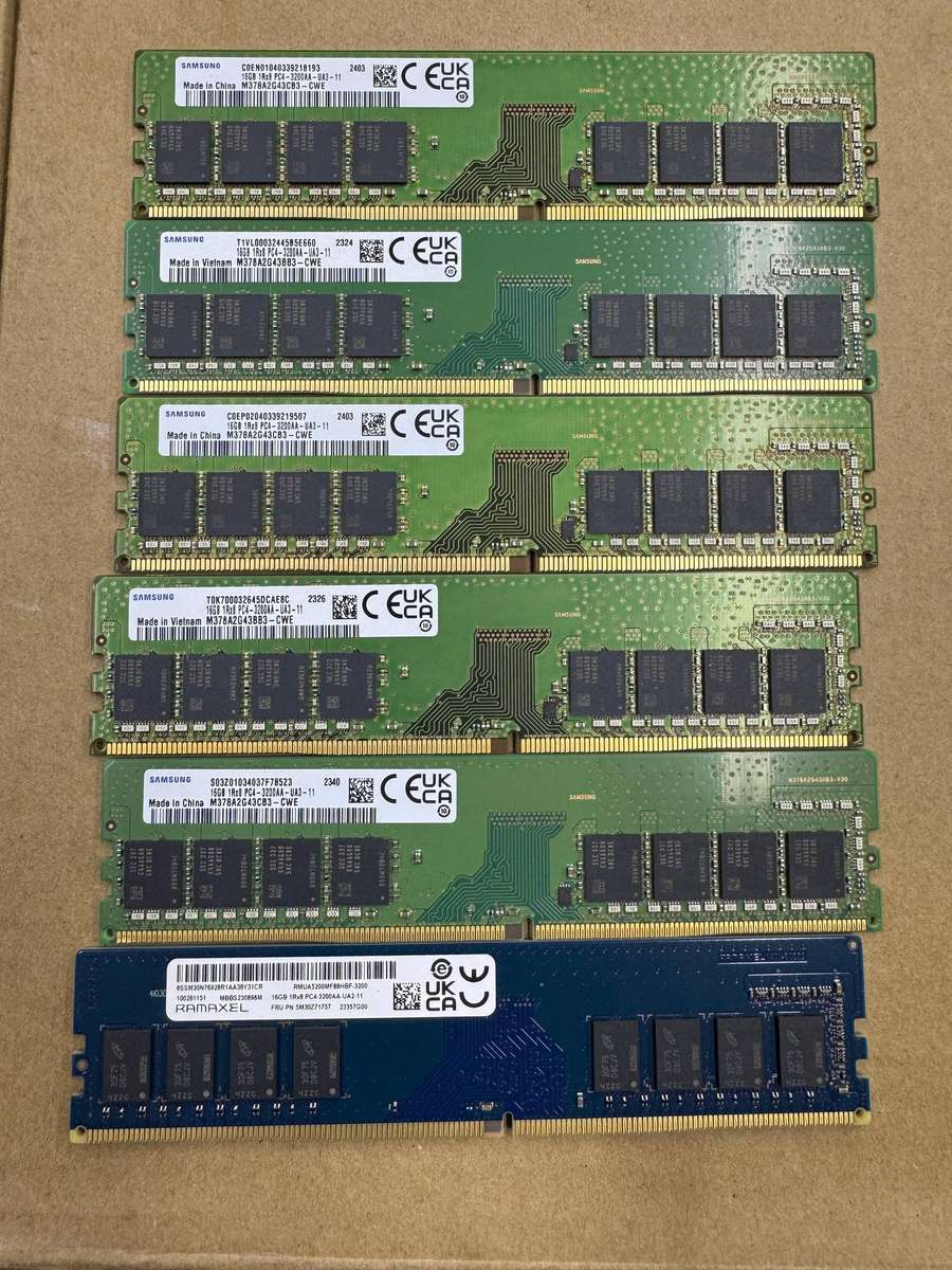 Samsung 16GB DDR4 3200MHz 1Rx8 Desktop RAM