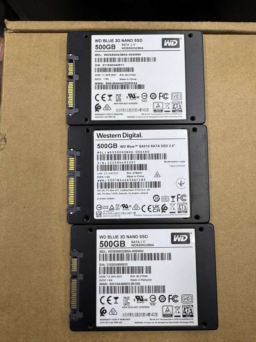 Wd Blue 500gb Sata 2.5 SSD