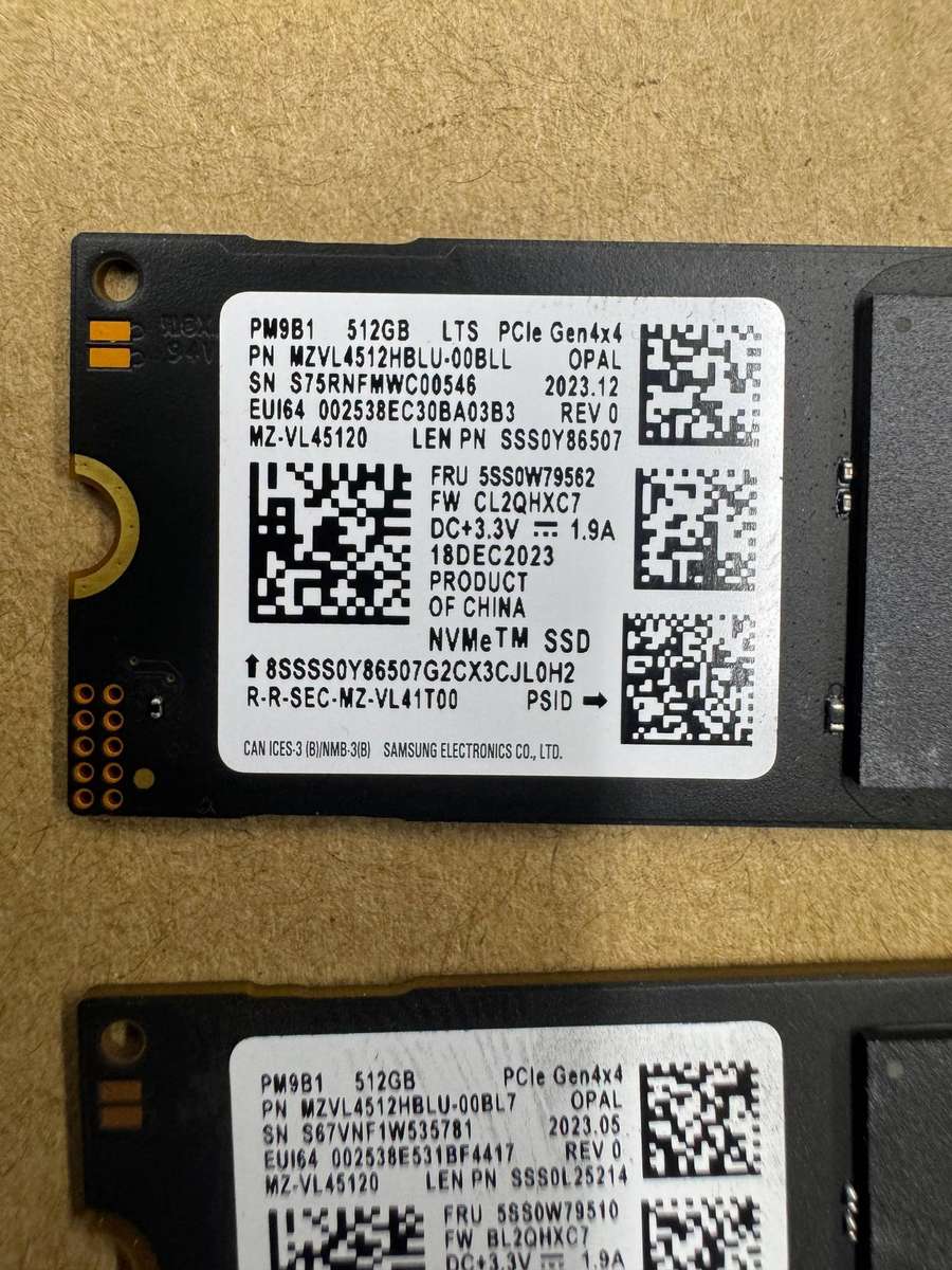 Samsung PM9B1 512 GB