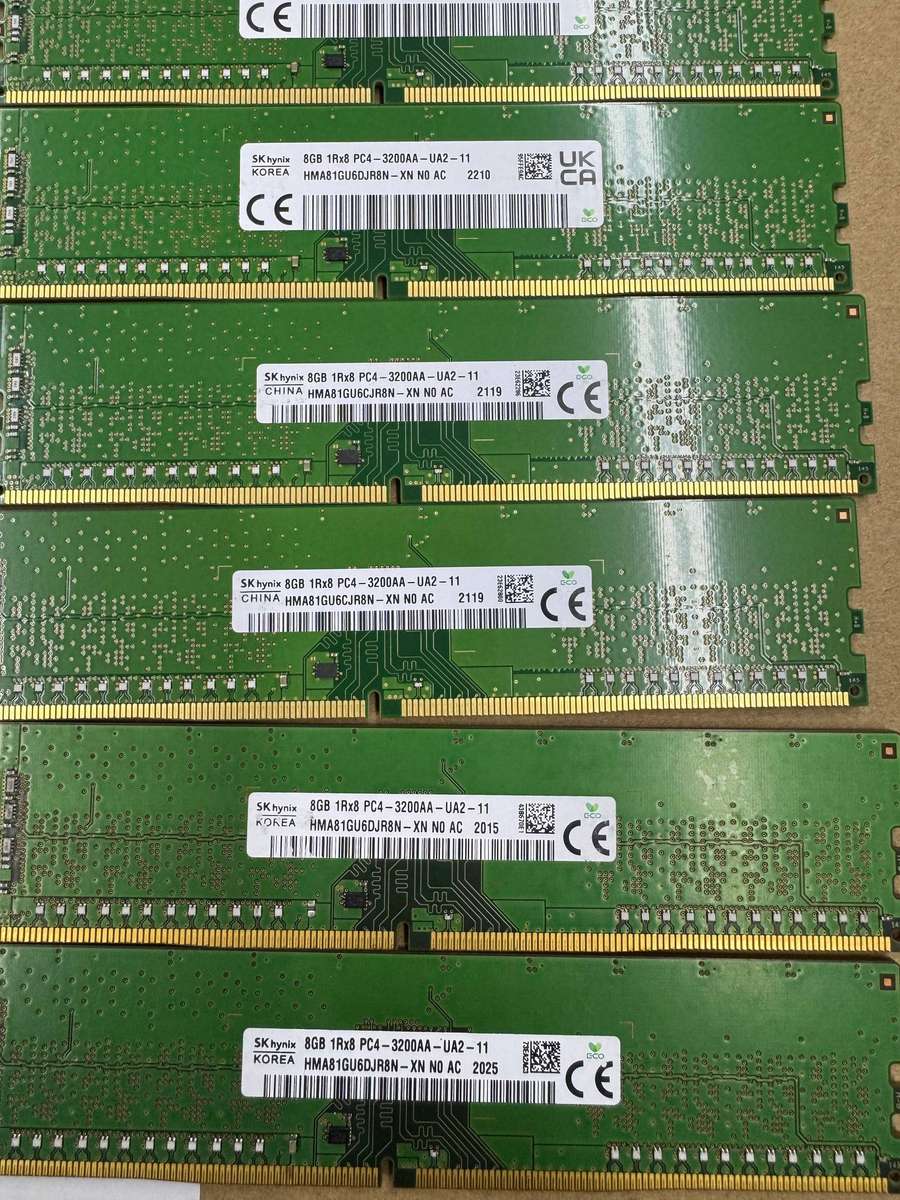 8GB DDR4 3200Hz SKhynix Desktop Memory (Ram)