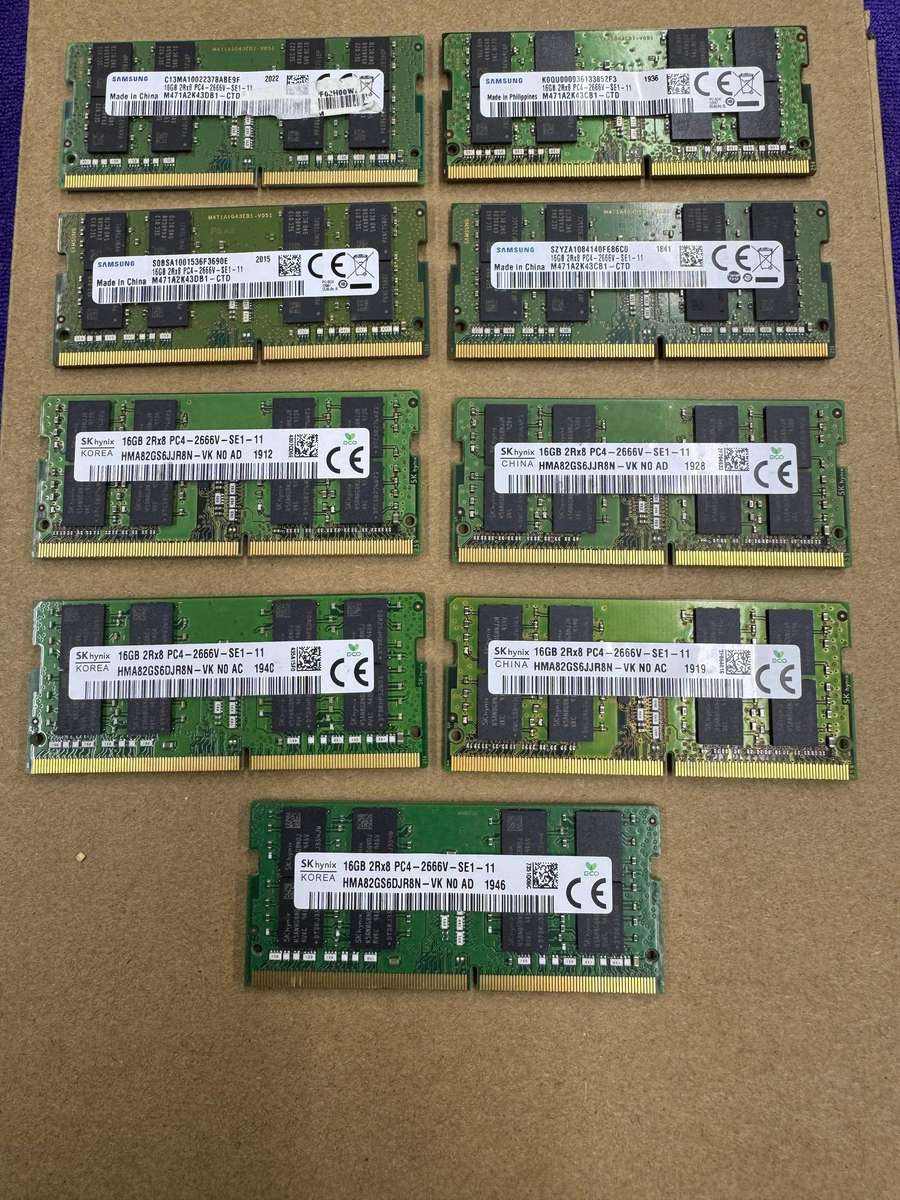 Fast 16GB DDR4 2666 MHz PC4-SODIMM Laptop Memory RAM