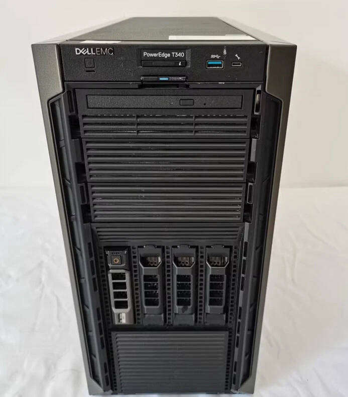 Dell PowerEdge T340 Xeon E-2246G 3.6GHz 64 GB DDR4 Memory, 2 x 1 TB SSD, 1TB HDD SERVER TOWER