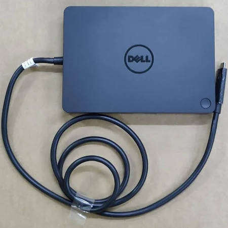 DELL WD15 USB-C DOCK STATION WITH ORIGINAL DELL 130W AC ADAPTER