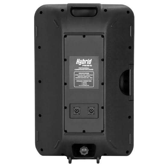 Hybrid PB15A + PB15N 15" Loudspeaker Combo  340W Passive / Active Powered Pair with Stands & Cable