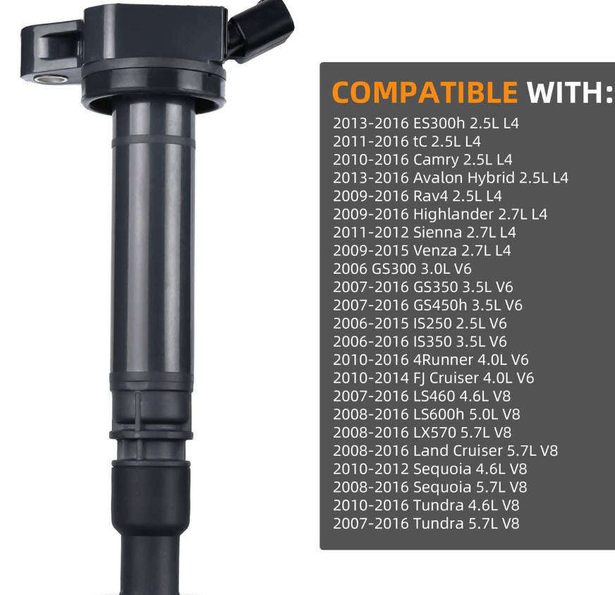 90919-02250 Ignition Coil Toyota 3GR-FE FSE