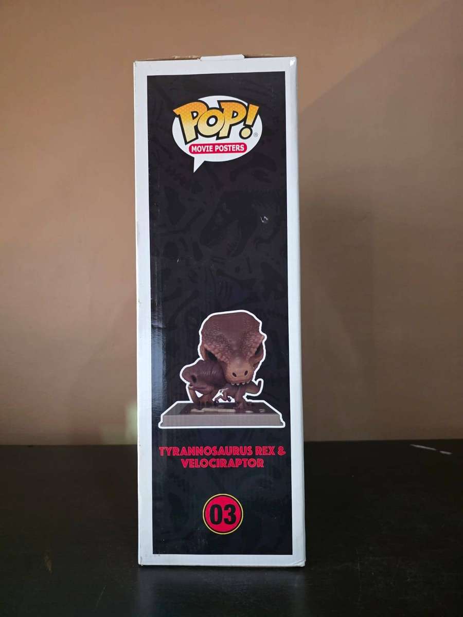 Funko POP - Tyrannosaurus Rex & Velociraptor