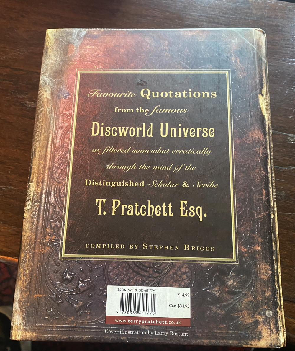 The Wit and Wisdom of Discworld by Terry Pratchett