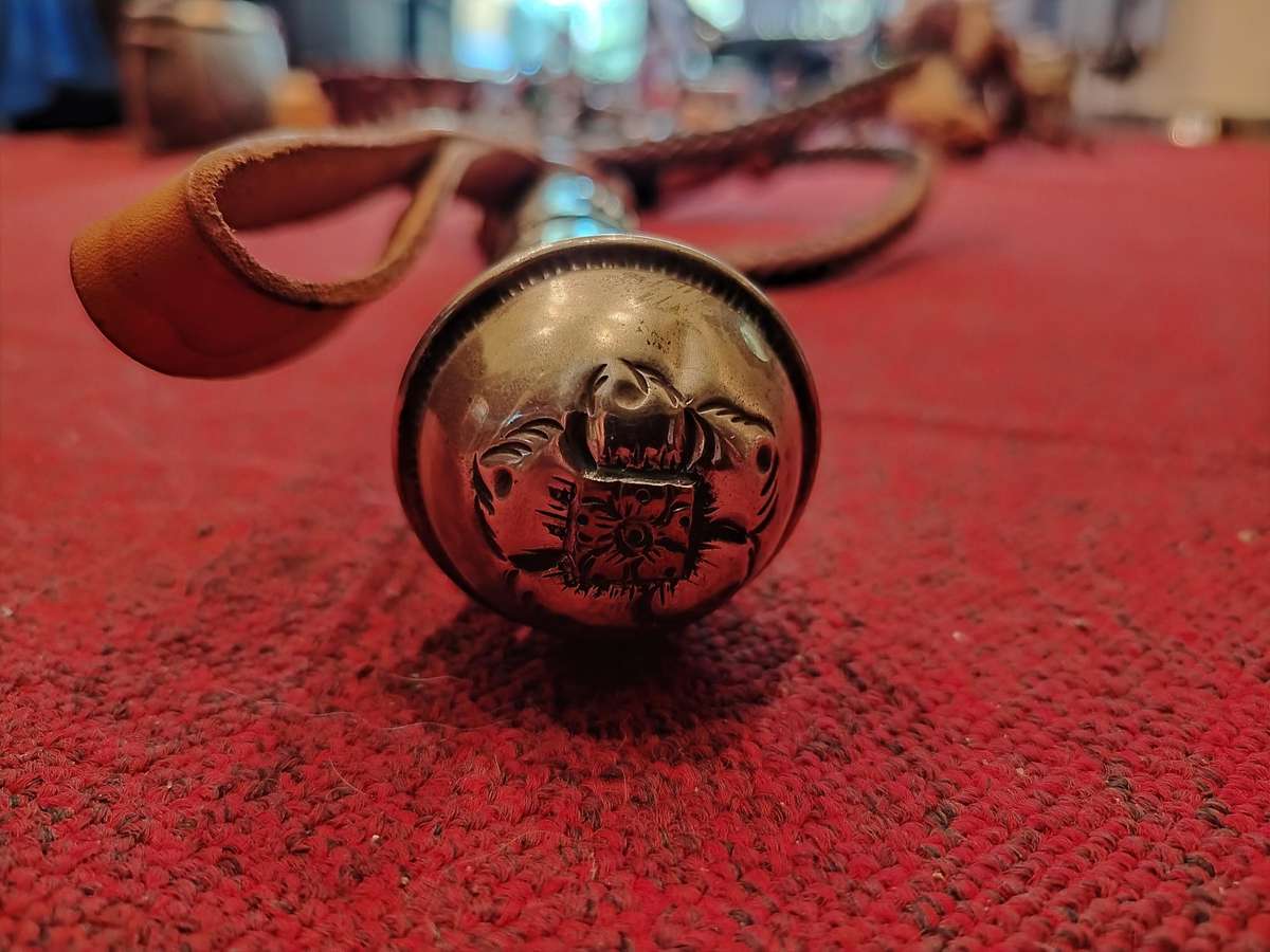 Whip with beautiful handle