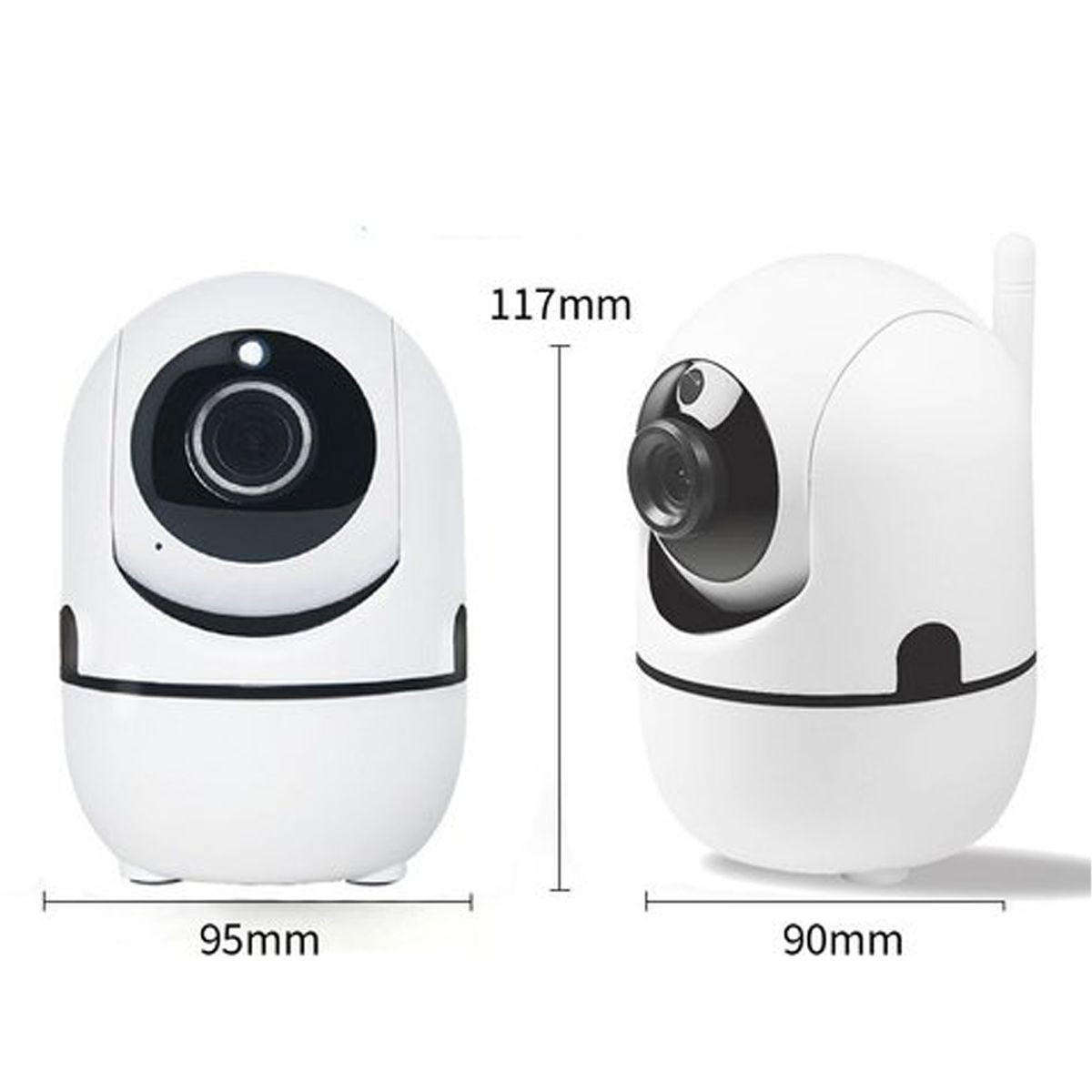 Wifi Nanny Camera IP Wireless Security Camera with HD Night Vision/Two-Way Audio/Motion Detection
