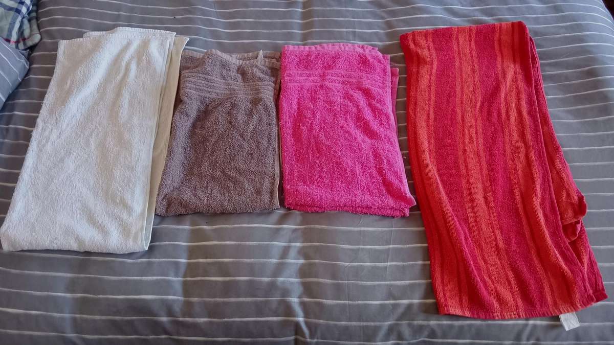 4 x towels