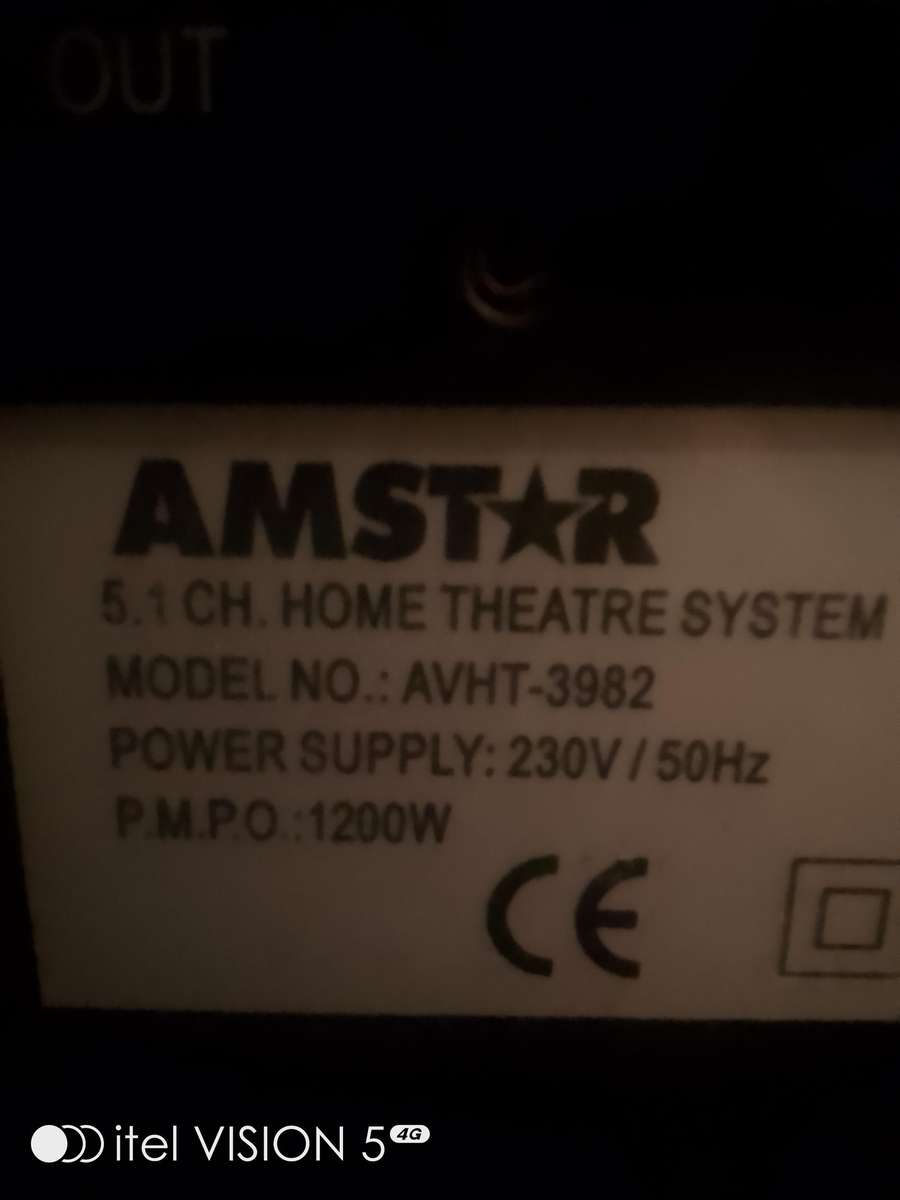 Home Theatre system 5.1CH amplifier