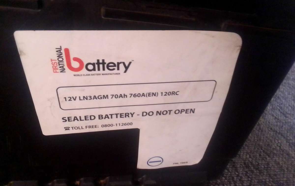 12V LN3AGM 70AH 760A (EN) 120RC Raylite ultimate battery