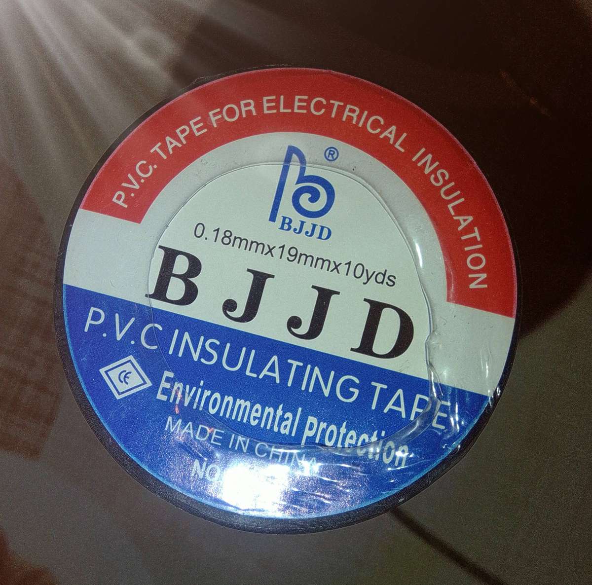 Pack of 10 black insulation tape