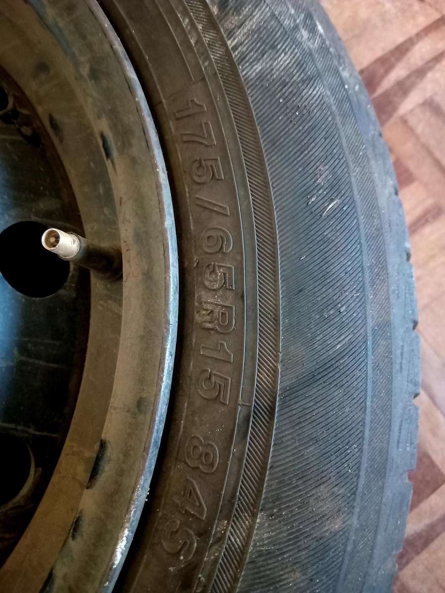 Spare Rim and Tyre 15inch