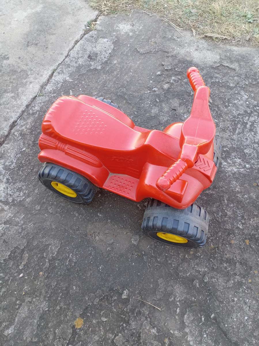 Kiddies plastic bike