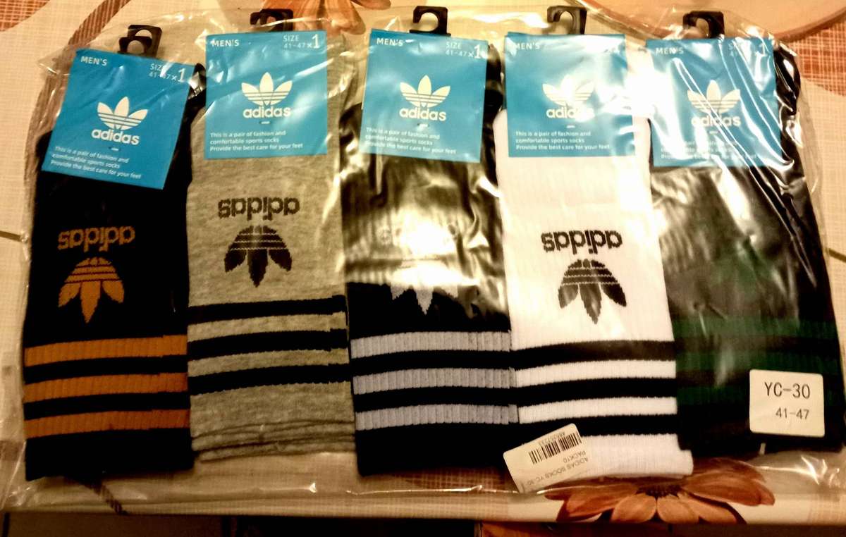 Men's pack of 10 Addidas socks