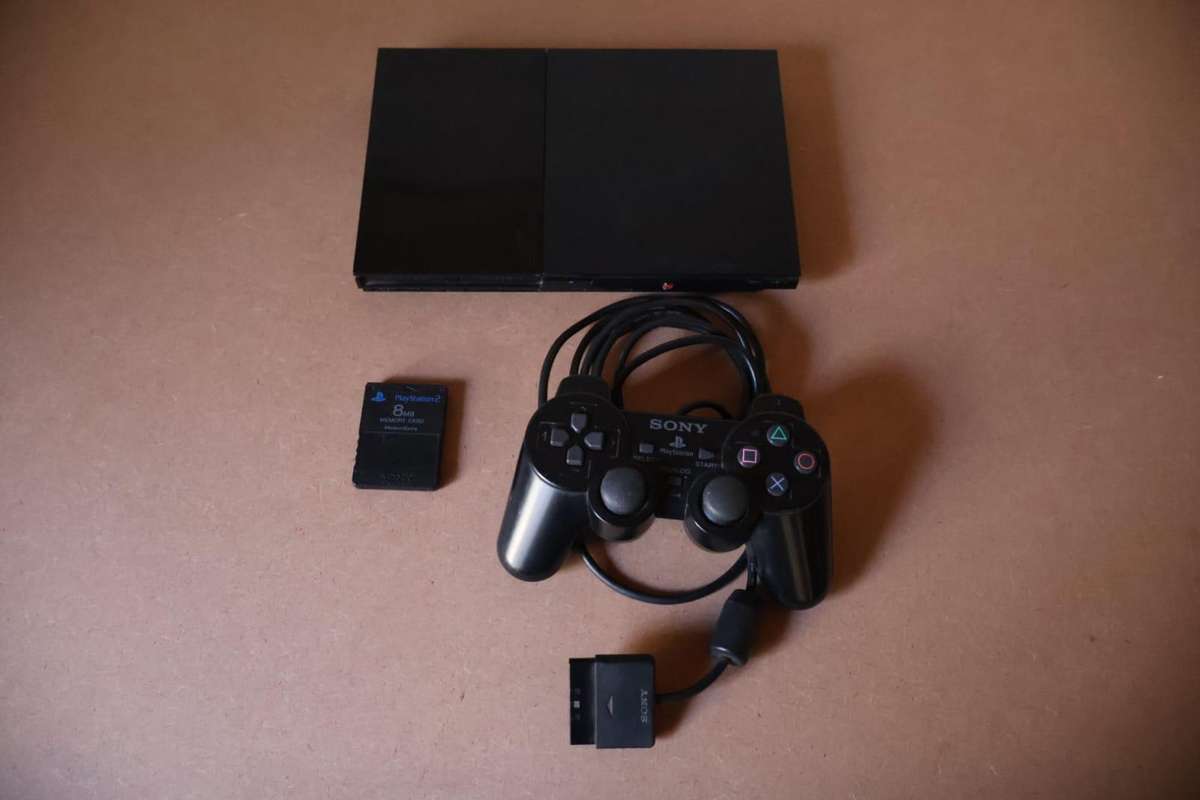 PlayStation 2 Slim Console | Used | Fully Working | Includes Original Controller, Memory Card