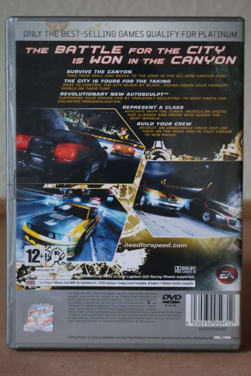 Need for Speed: Carbon (PS2) | Complete with Manual | Disc in Excellent Condition