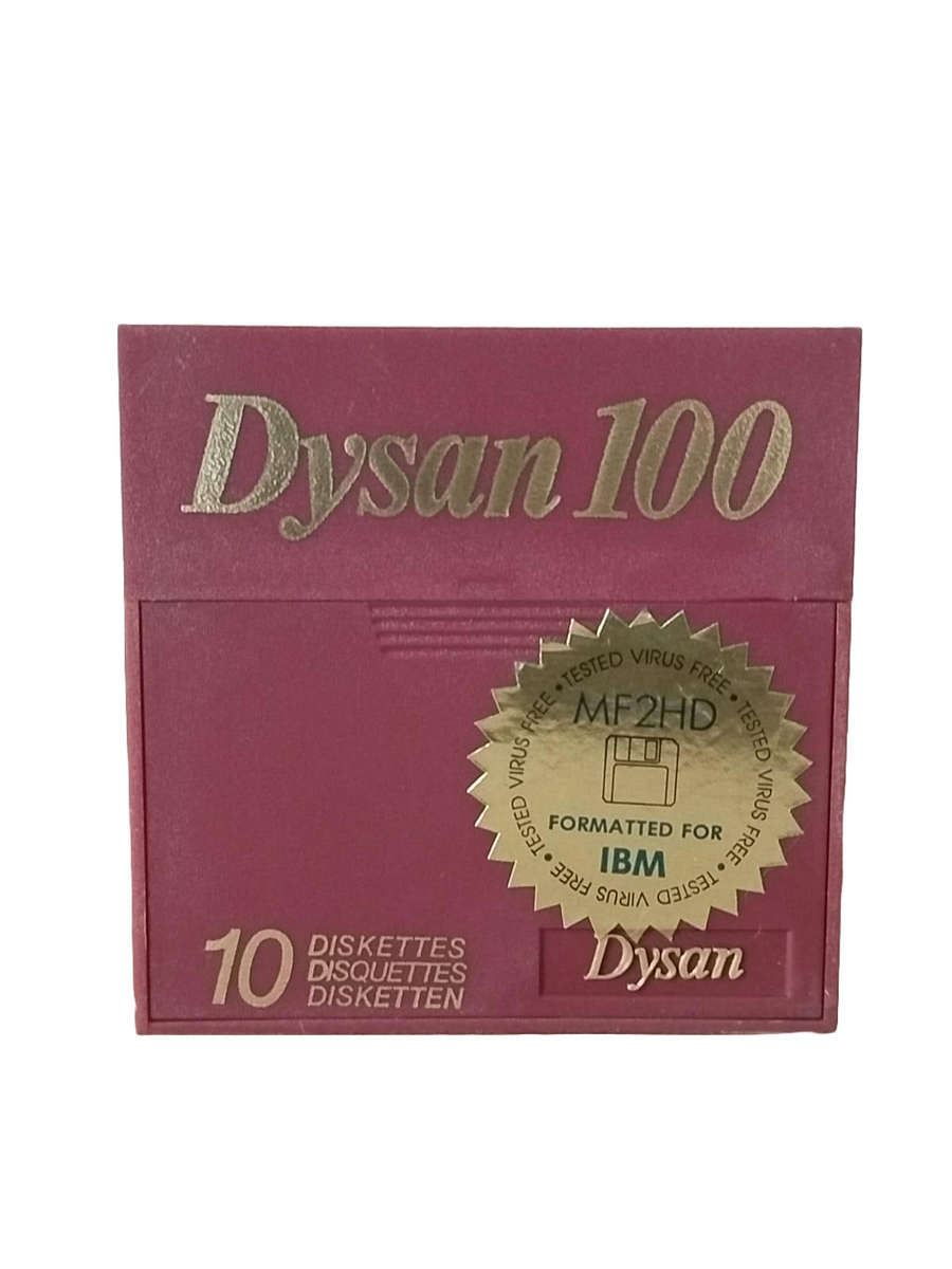 Dysan MF2HD 3.5" Floppy Disks  10-Pack