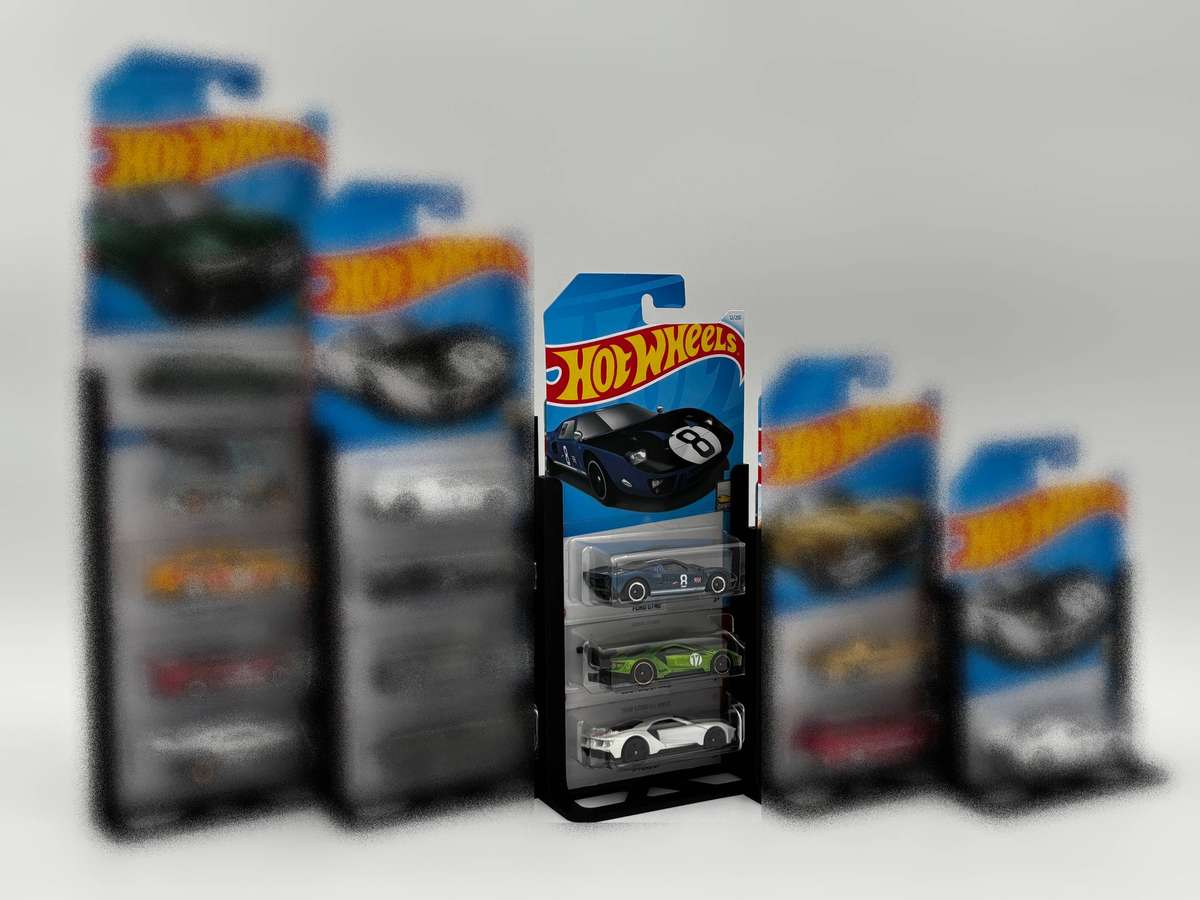 Hot Wheels 3 Stackable Car Display Stand 3 Pack