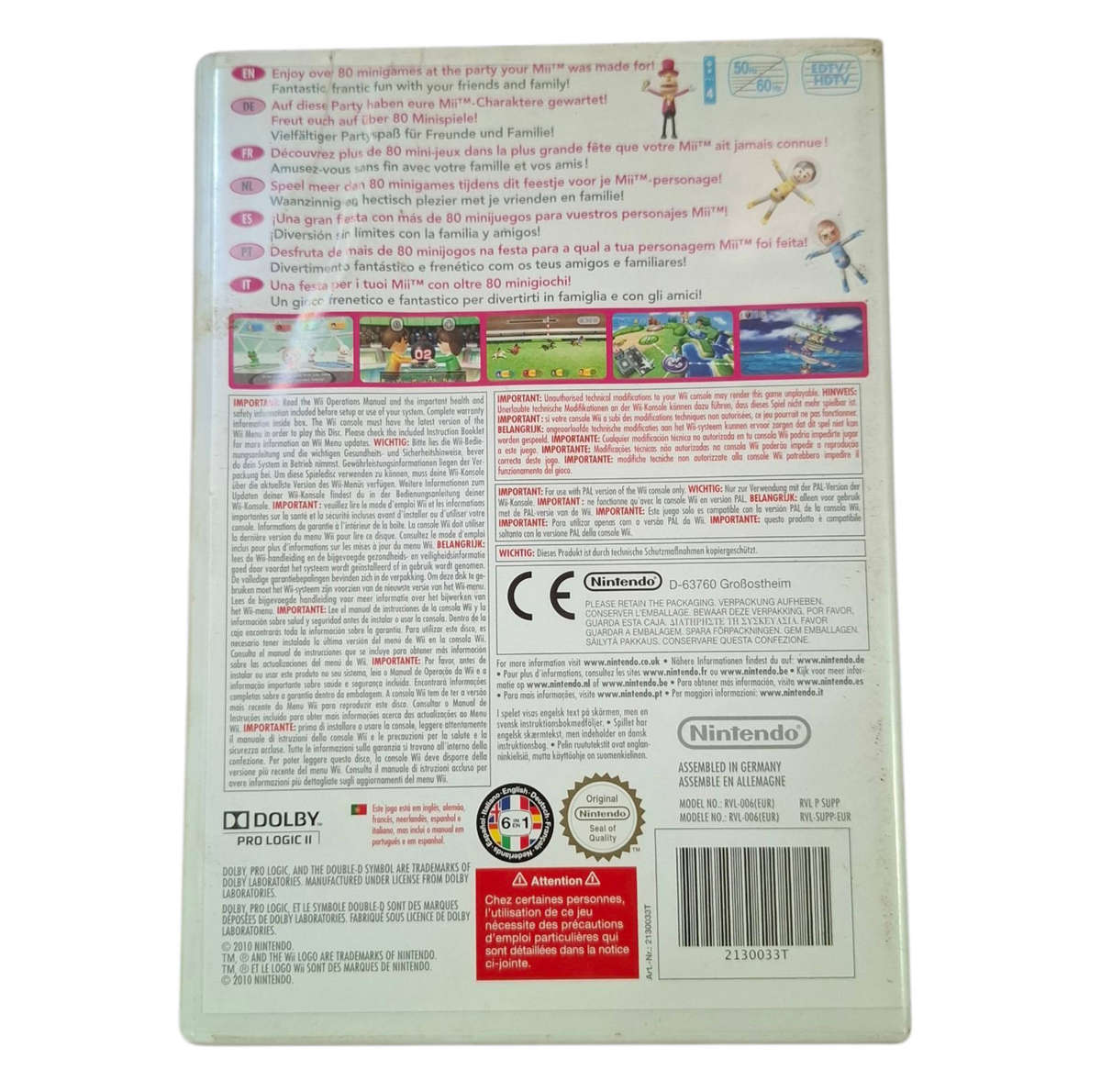 Nintendo WII Party Game