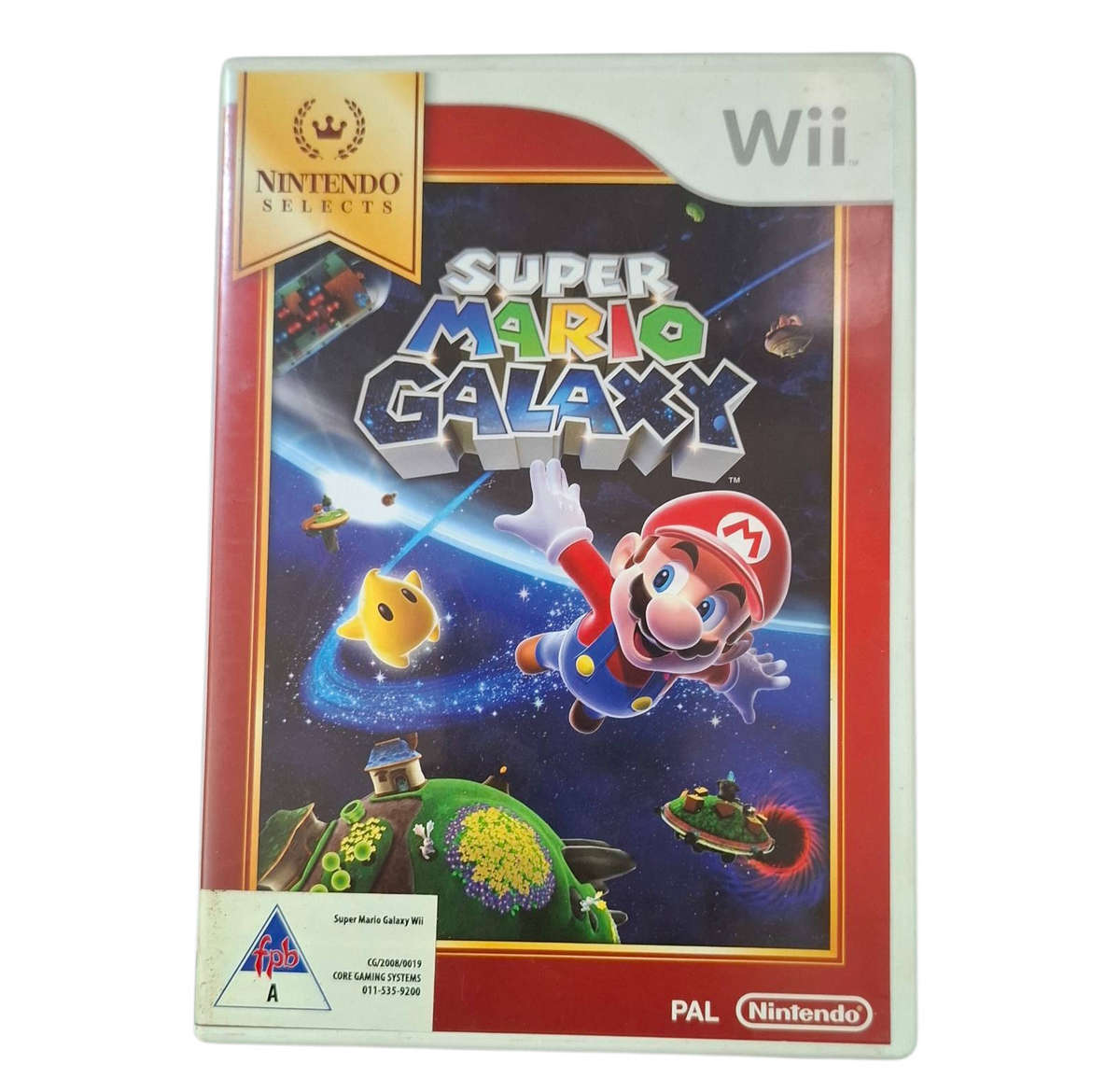 Nintendo Selects WII Super Mario Galaxy Game