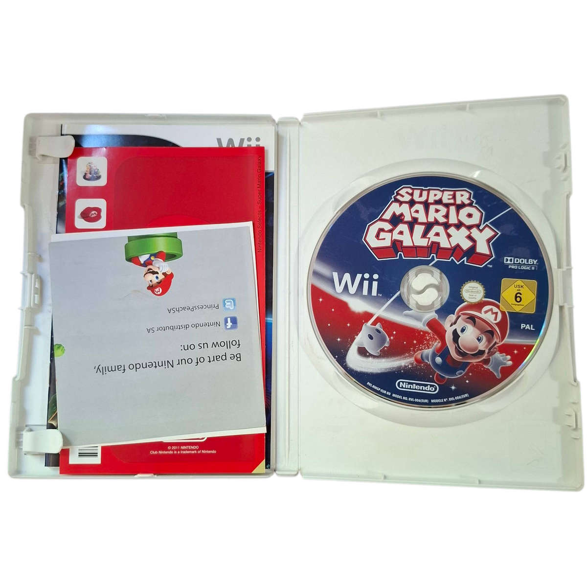 Nintendo Selects WII Super Mario Galaxy Game